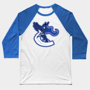 Princess Luna (Canucks) Baseball T-Shirt